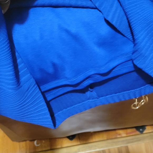 Sangria Royal Blue & Black Block Dress - Picture 10 of 10